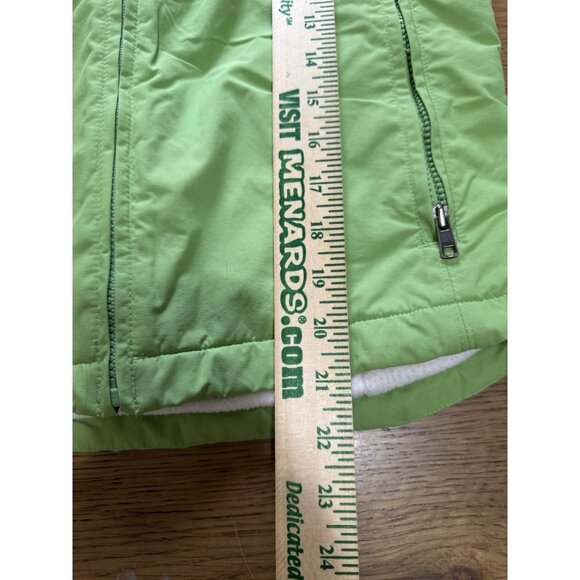 LL Bean Vest Women Size XS Regular Green Full Zip Pockets Jacket Preppy Outdoor - Picture 4 of 10